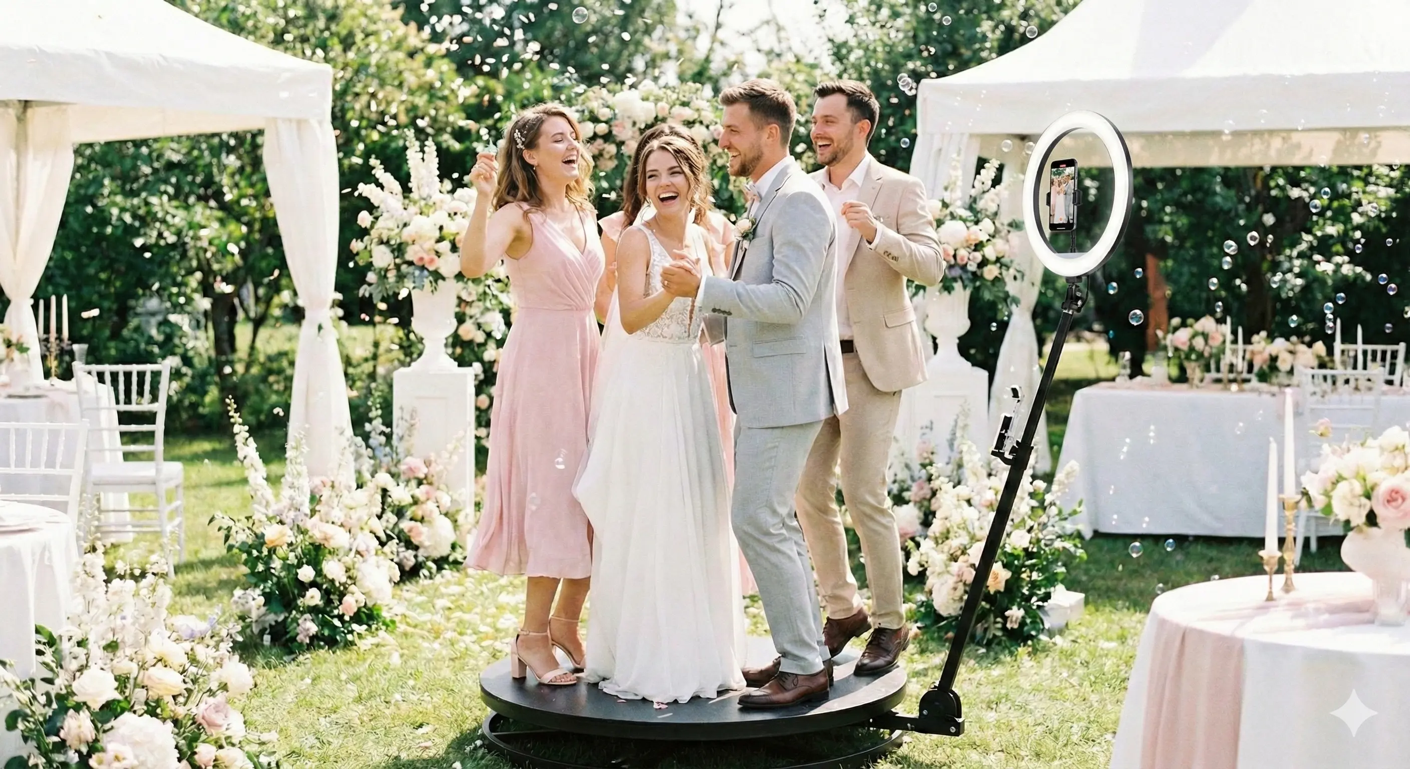 Fotobudka 360° w akcji